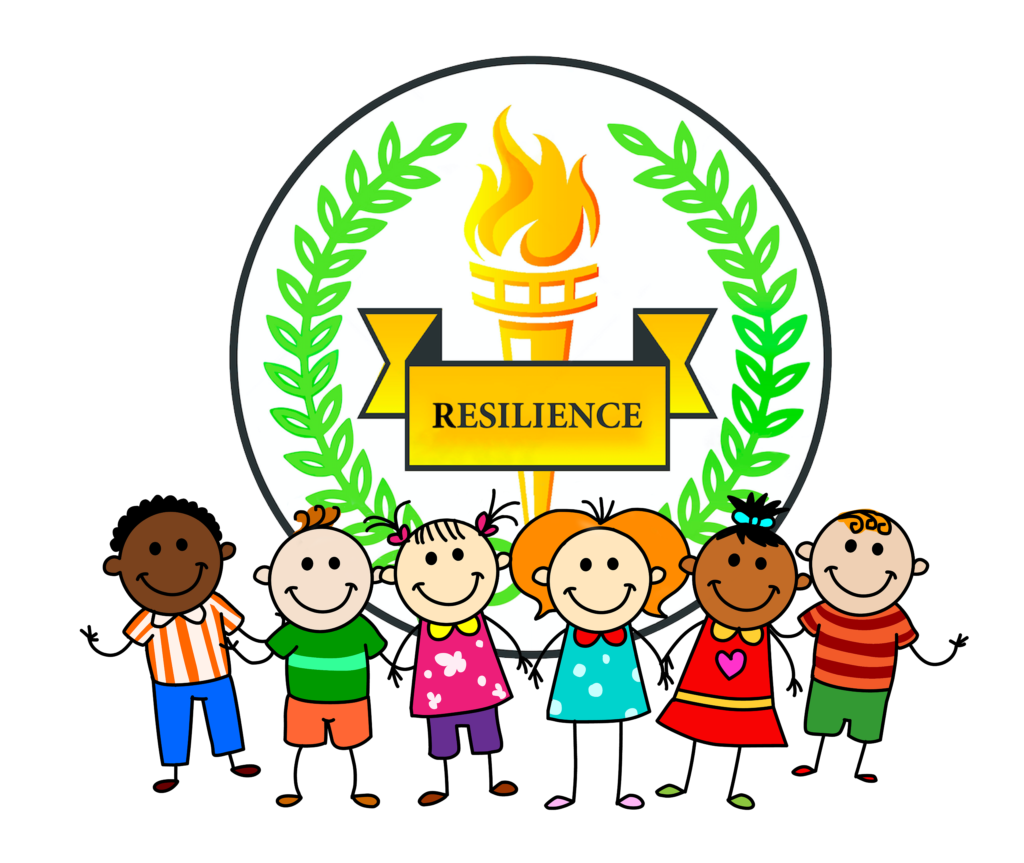 Resilience Logo with Kids